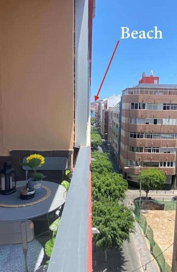 2 Min Dalla Loft Terrazza Casa Gialla * Las Palmas de Gran Canaria